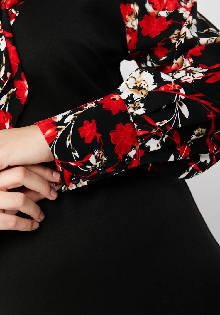 Платье с бантом Барбара шир.  750, рис. 5