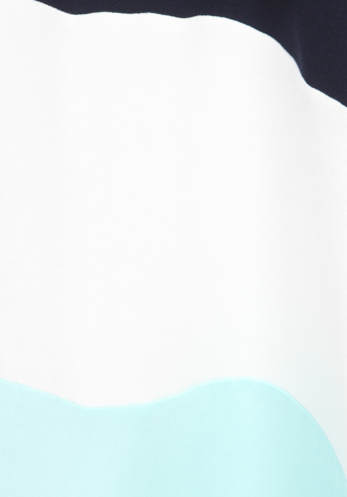 Платье прилегающего силуэта с V-образным вырезом и контрастными вставками GalaGrosso, размер 56, цвет разноцветный - фото 3