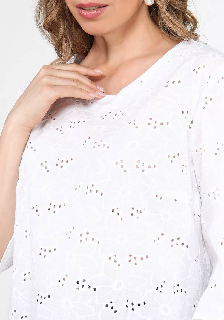 Блуза из шитья шир.  750, рис. 6