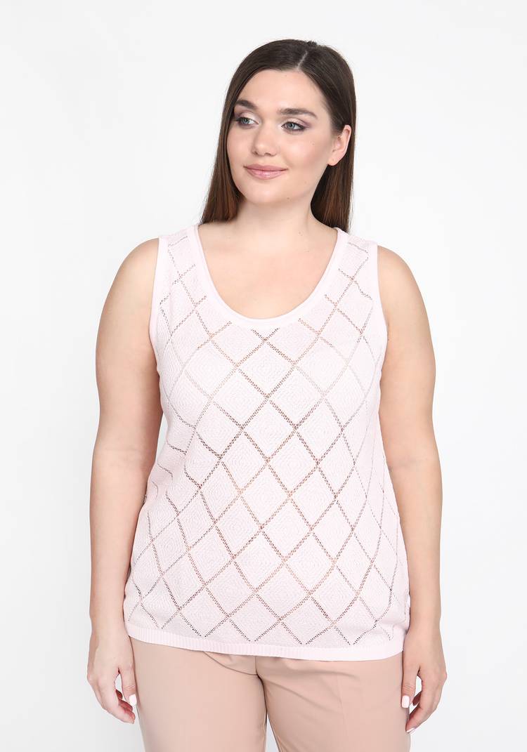 Топ ажурный ромбик шир.  750, рис. 5