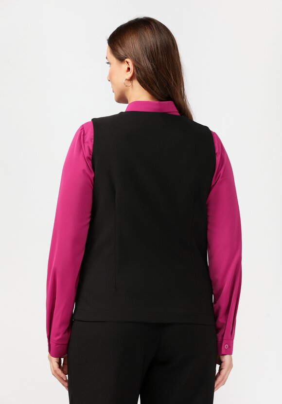 Жилет классический на пуговицах шир.  580, рис. 16