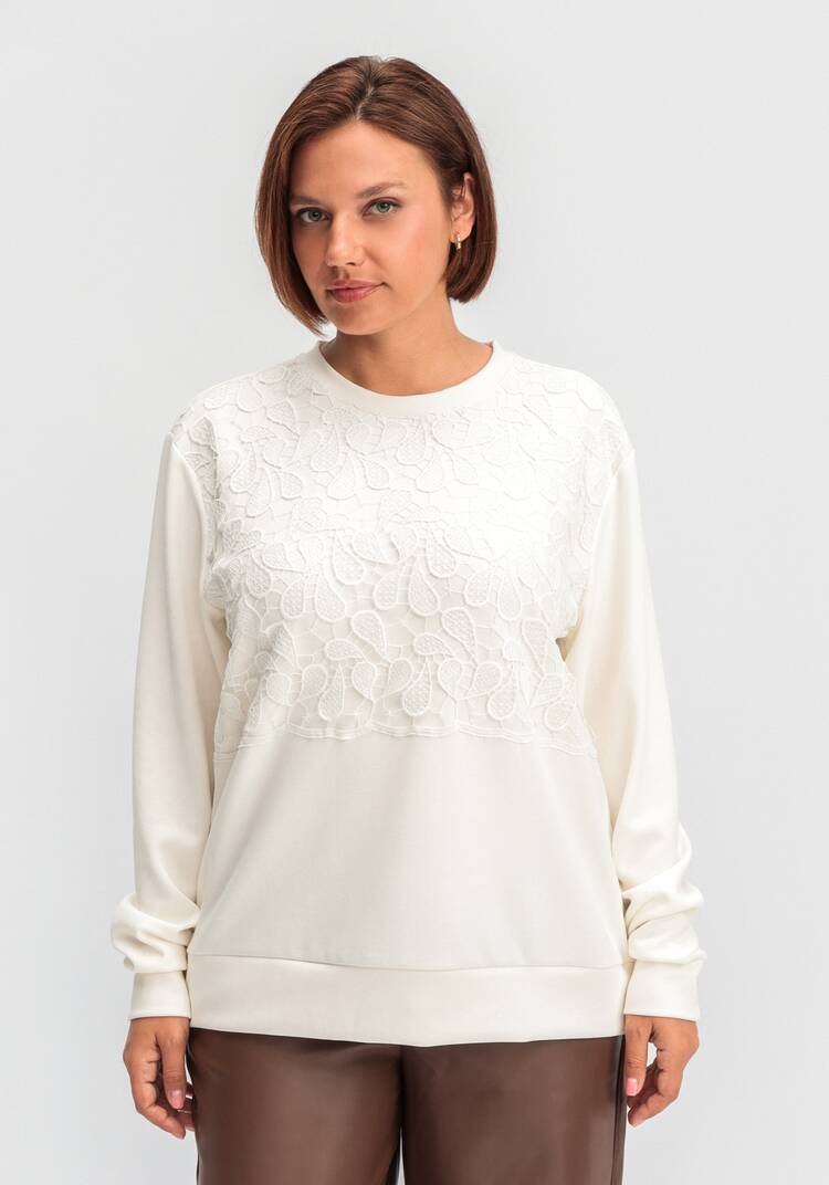 Свитшот с ажурным декором шир.  750, рис. 11