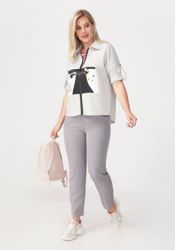 Блуза Современный взгляд шир.  580, рис. 2