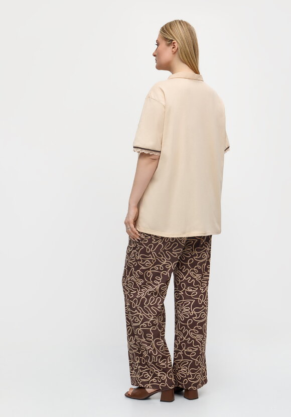 Костюм брючный Нежный рассвет шир.  580, рис. 10