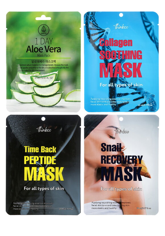 Набор масок 4в1 шир.  580, рис. 1