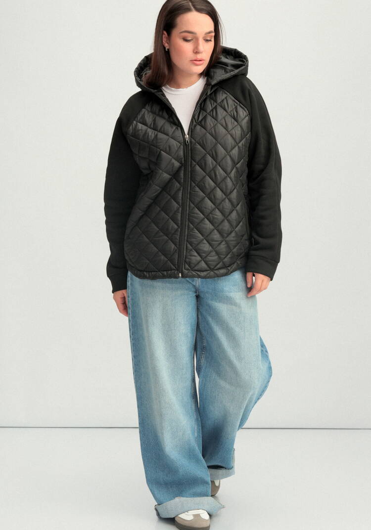 Толстовка с капюшоном и стежкой шир.  750, рис. 9