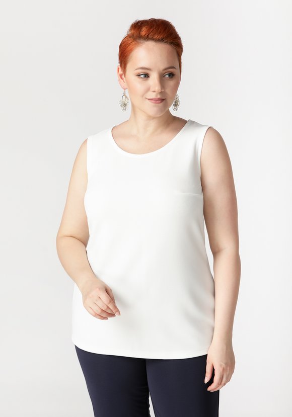 Топ женский из трикотажа Эльвира шир.  580, рис. 6