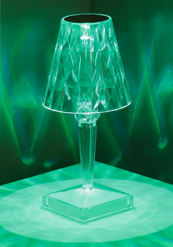 Светильник настольный светодиодный с абажуром шир.  580, рис. 8