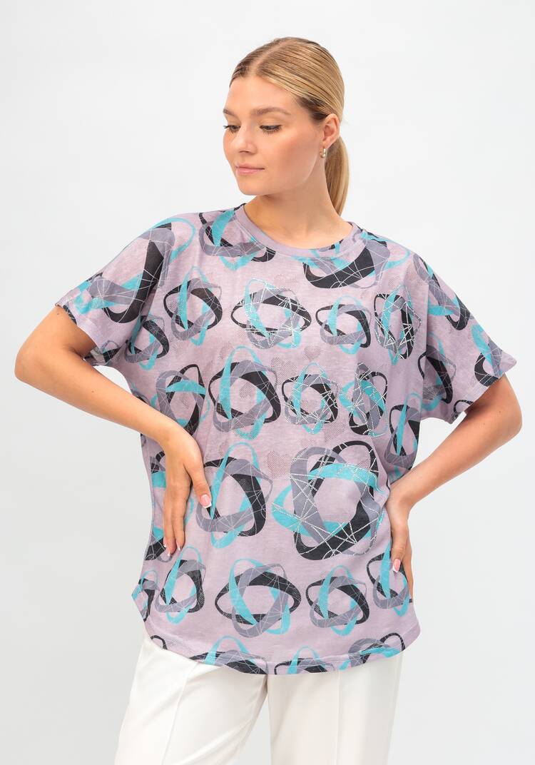 Футболка со стразами Фиби шир.  750, рис. 20