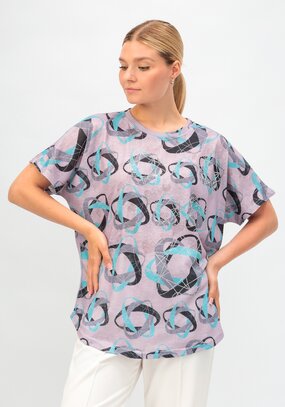 Футболка со стразами Фиби