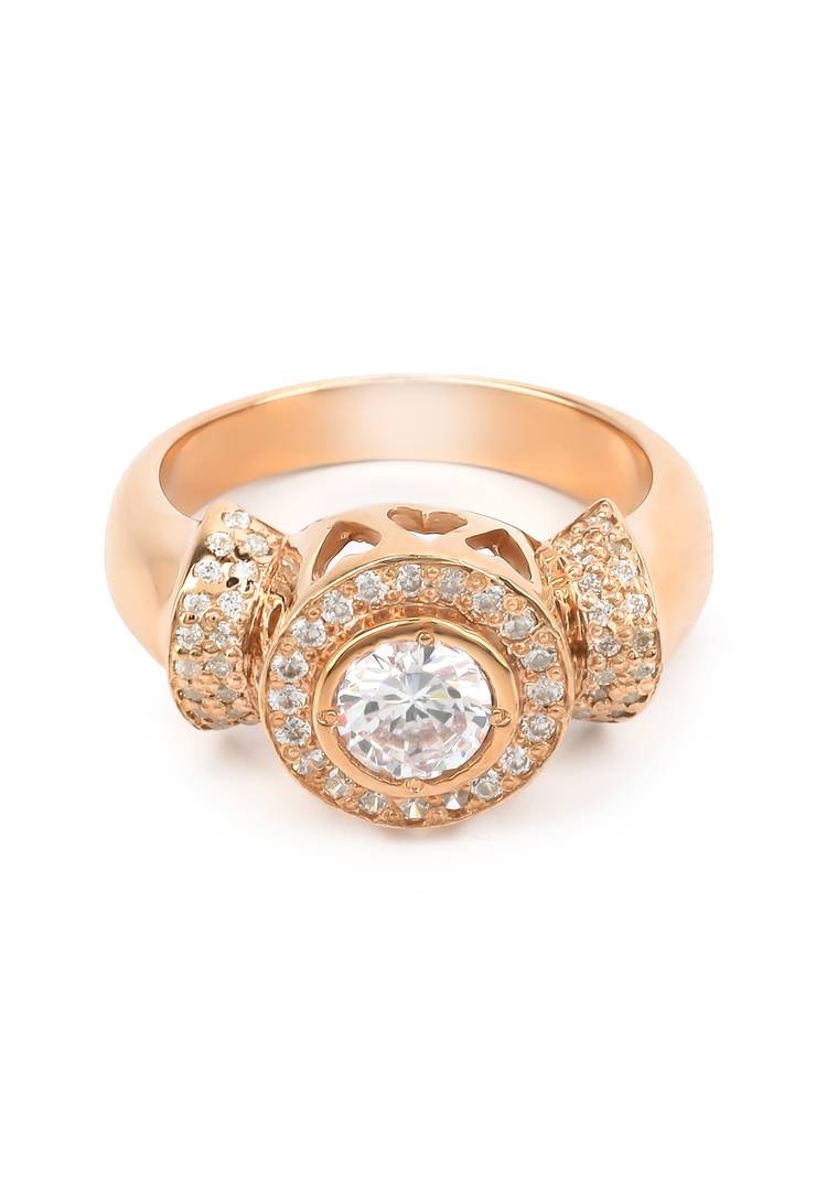 Серебряное кольцо Изысканная роскошь шир.  750, рис. 2