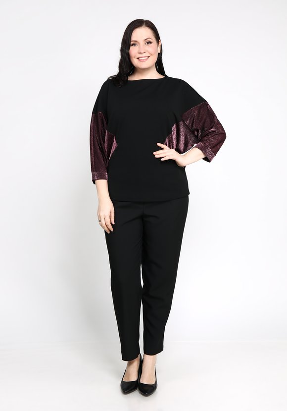 Туника Блестящий вечер шир.  580, рис. 11