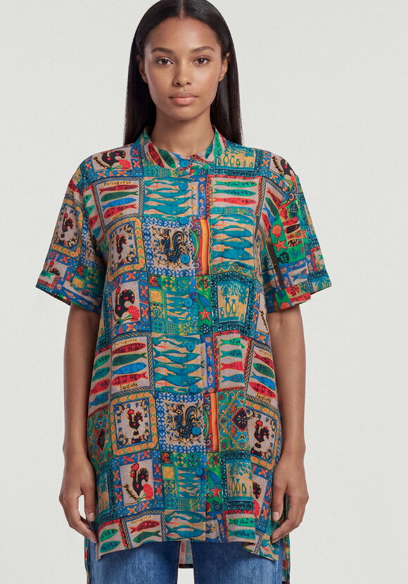 Блуза Этничекий бриз шир.  580, рис. 9
