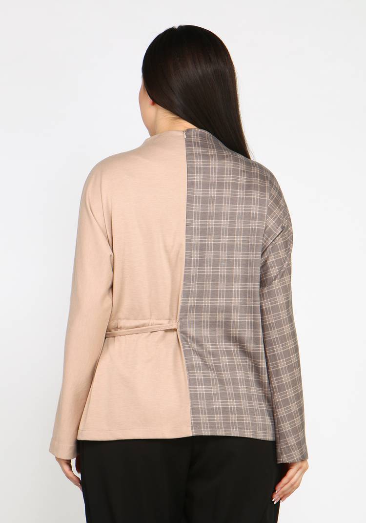 Джемпер комбинированный шир.  750, рис. 3