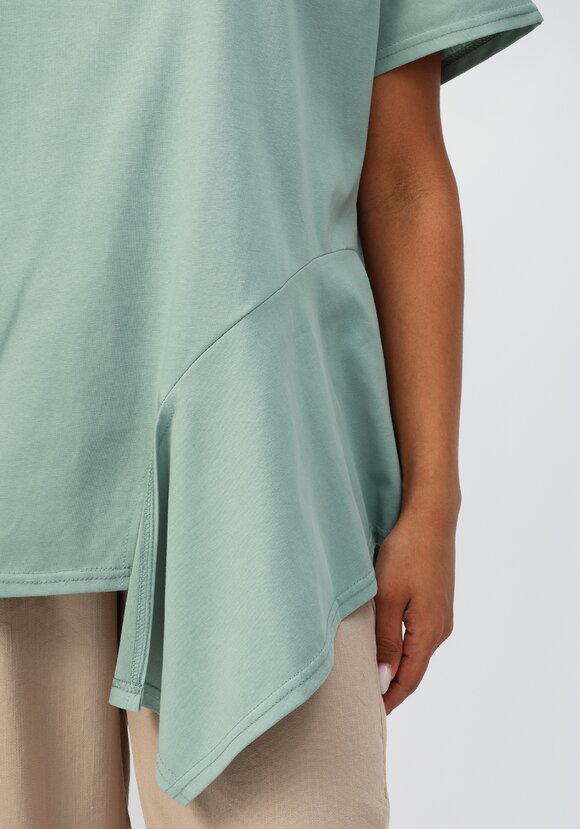 Блуза с асимметричным кроем шир.  580, рис. 21