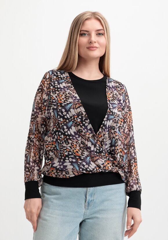 Блуза Африканская история шир.  580, рис. 10