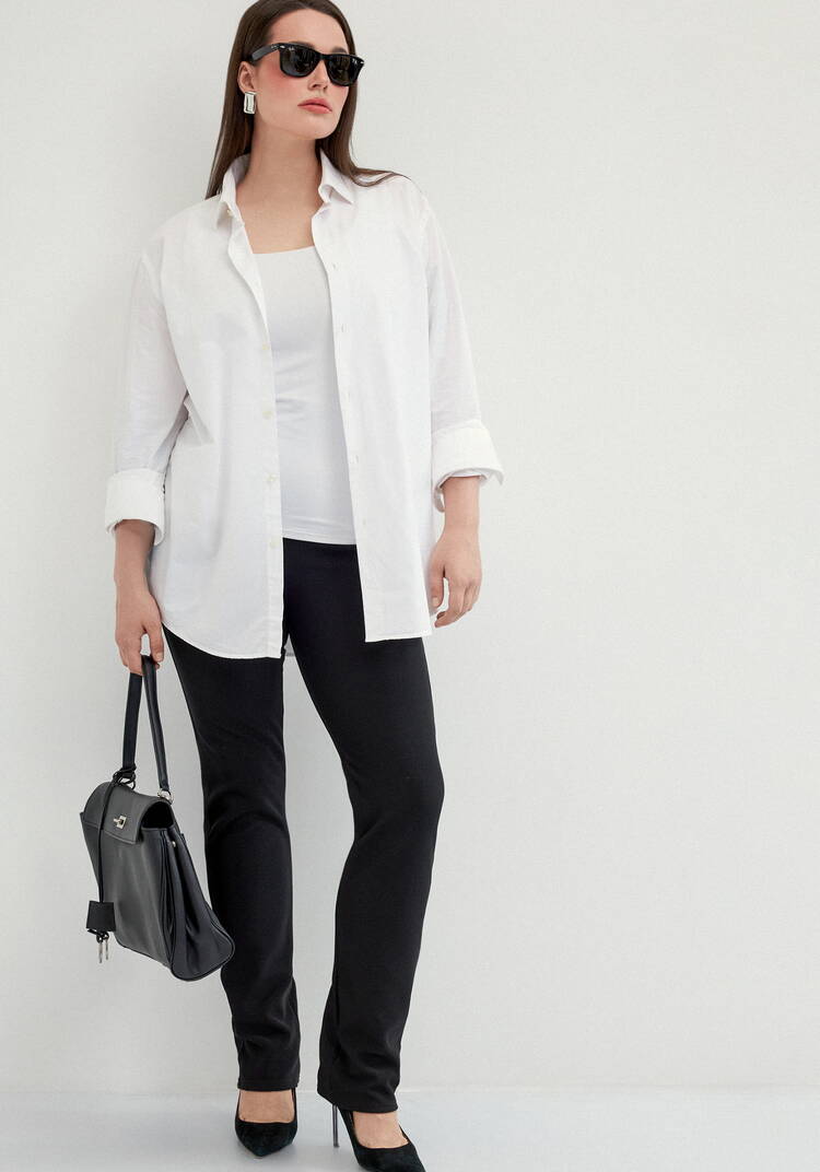 Брюки-утяжка прямые шир.  750, рис. 7