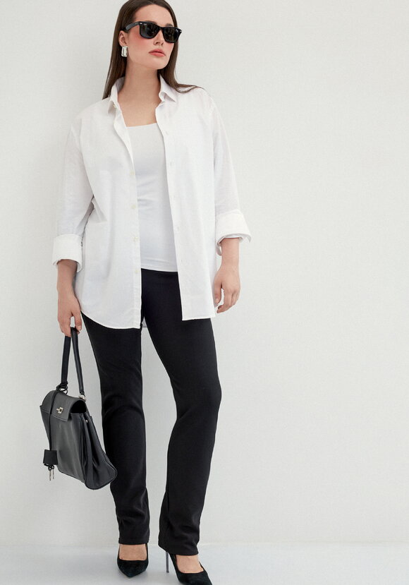 Брюки-утяжка прямые шир.  580, рис. 7