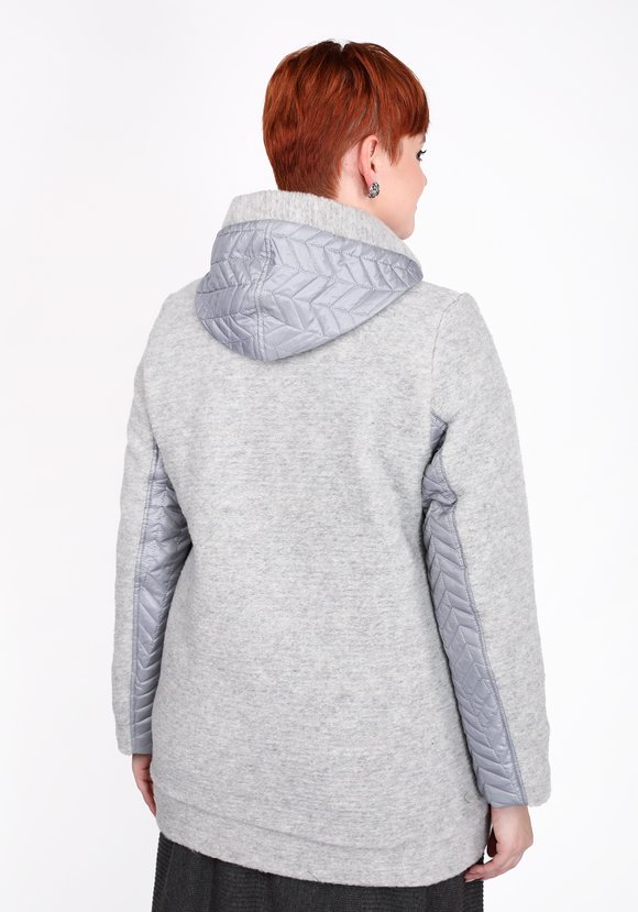 Пальто полуприлегающего силуэта шир.  580, рис. 6