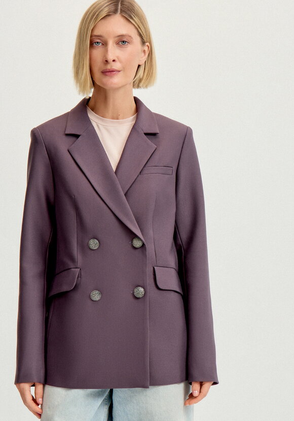 Пиджак на подкладке двубортный шир.  580, рис. 20