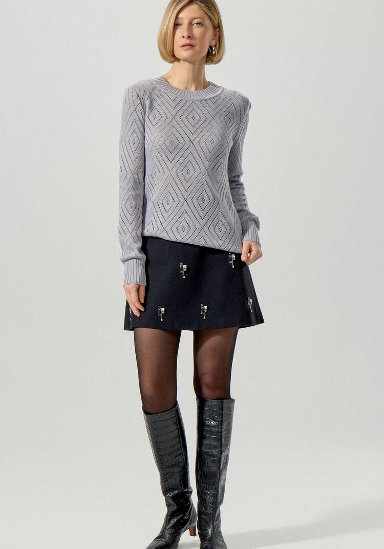 Джемпер Bивьен шир.  750, рис. 52