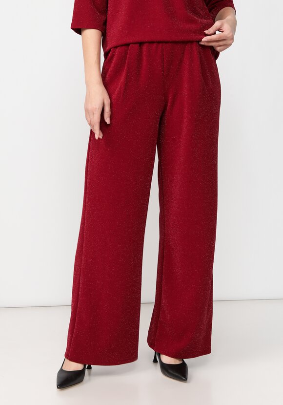 Брюки свободного кроя с метанитью шир.  580, рис. 6