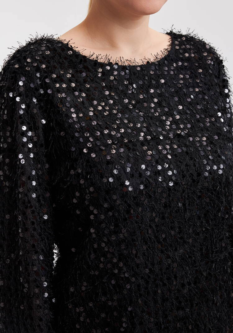 Платье футляр с паетками шир.  750, рис. 5