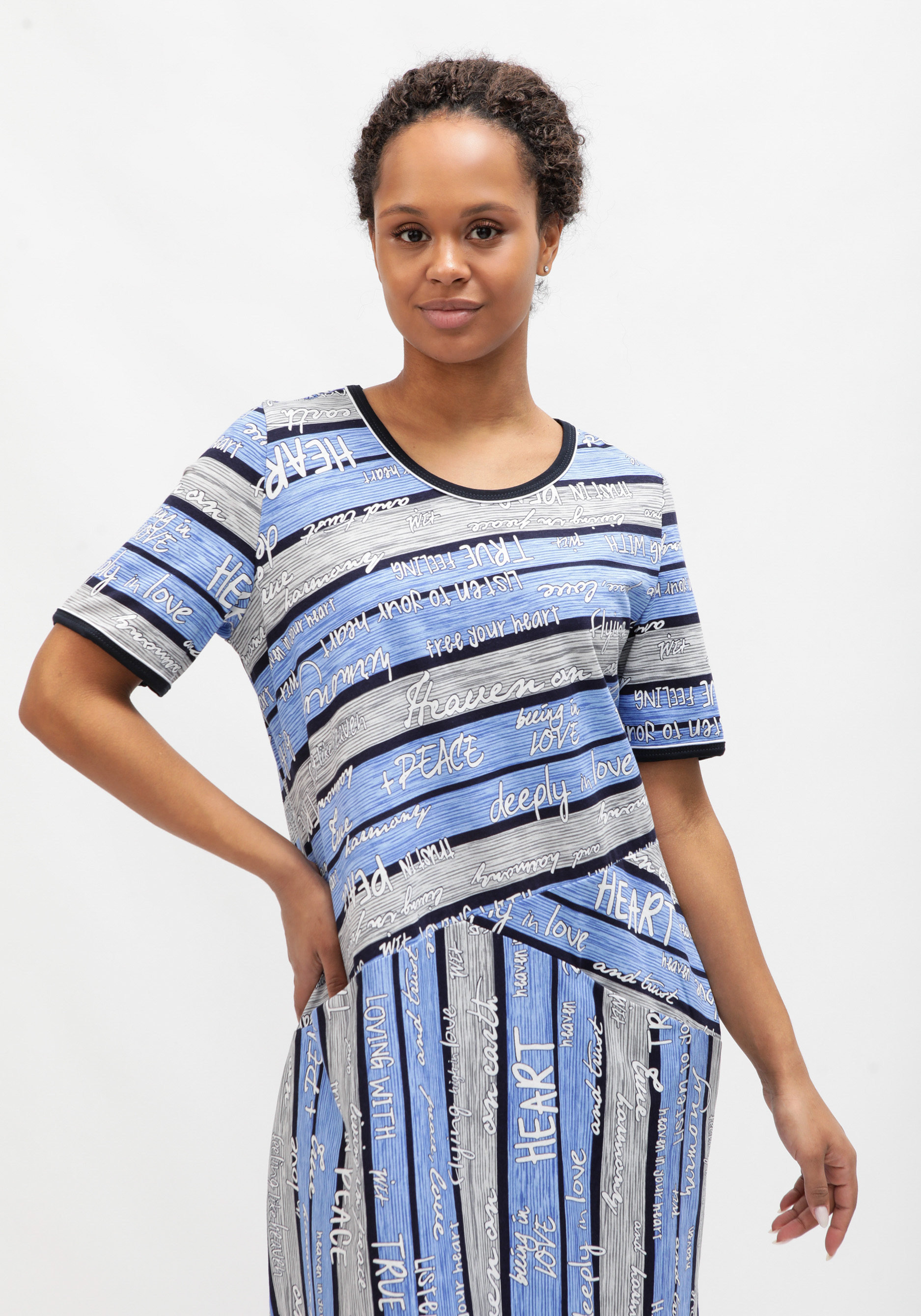 Платье "Сирена" NATALI, размер 62, цвет голубой - фото 9