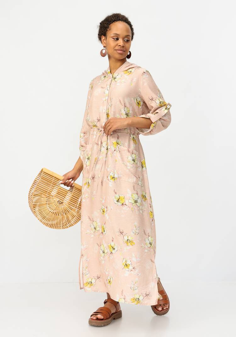 Платье А-силуэта на кулиске шир.  750, рис. 16