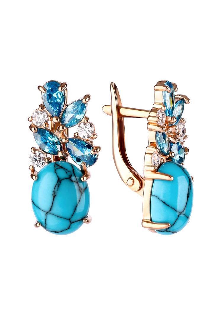 Серебряные серьги Василина шир.  750, рис. 2