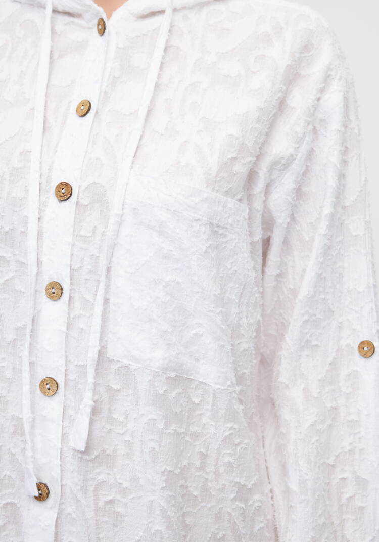 Платье-накидка из индийского хлопка шир.  750, рис. 5