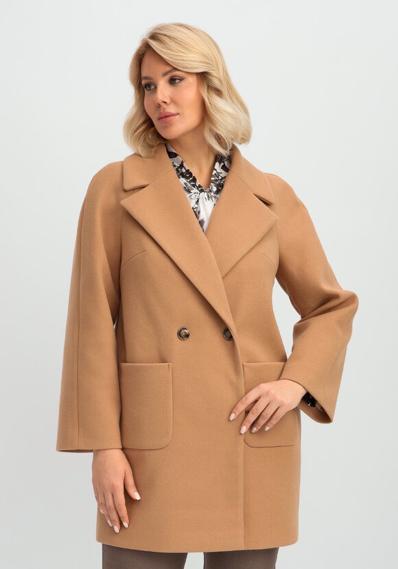 Пальто на подкладе однобортное шир.  580, рис. 23