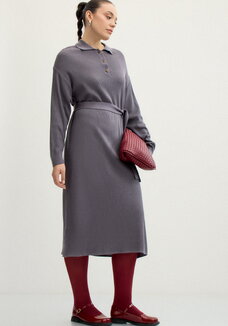 Платье поло с поясом