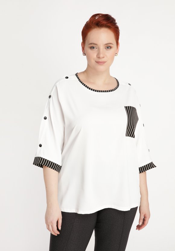 Блуза Замечательная идея шир.  580, рис. 13