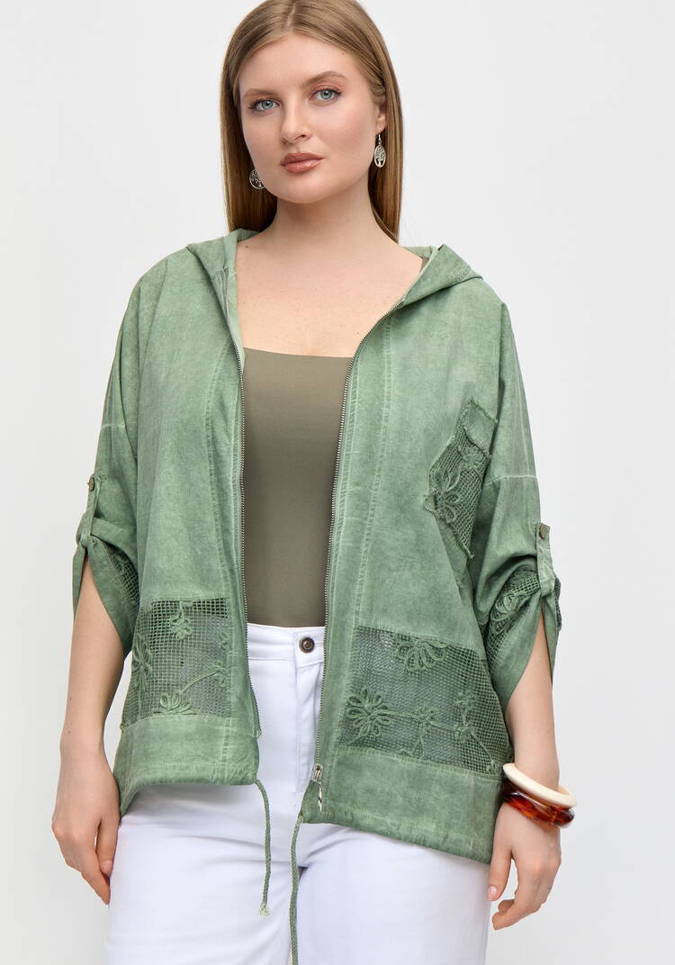 Пыльник с шитьем Бланш шир.  750, рис. 2