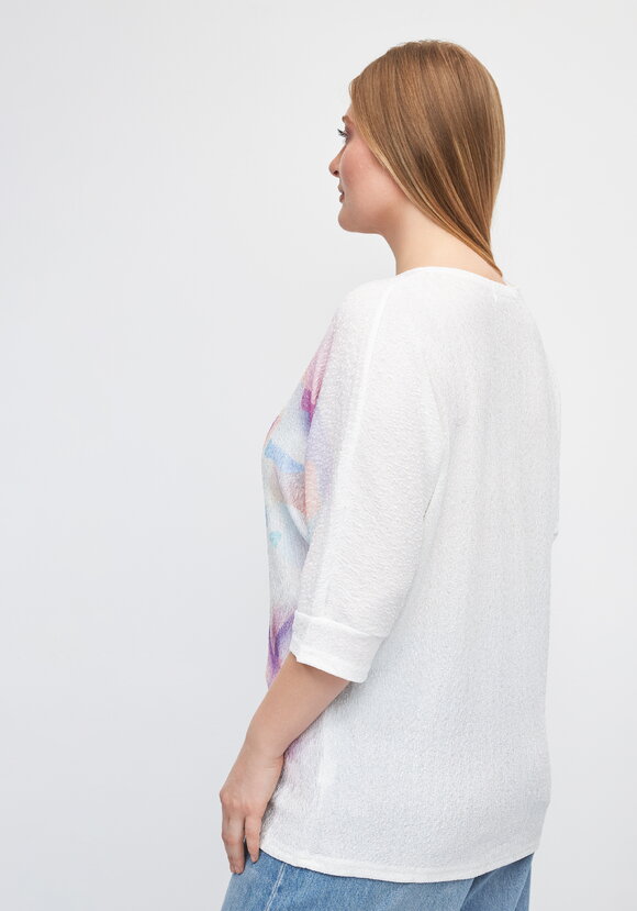 Блуза со стразами Амилия шир.  580, рис. 3