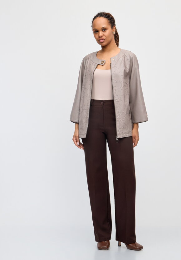 Куртка из премиальной экокожи шир.  580, рис. 2