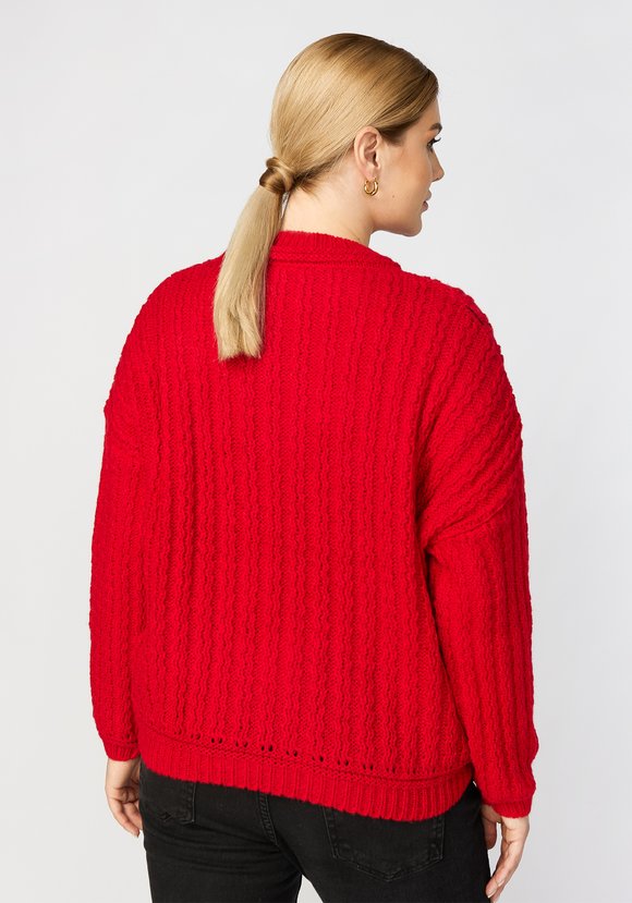 Джемпер женский Теплый вечер шир.  580, рис. 10