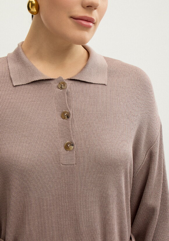 Платье поло с поясом шир.  580, рис. 6