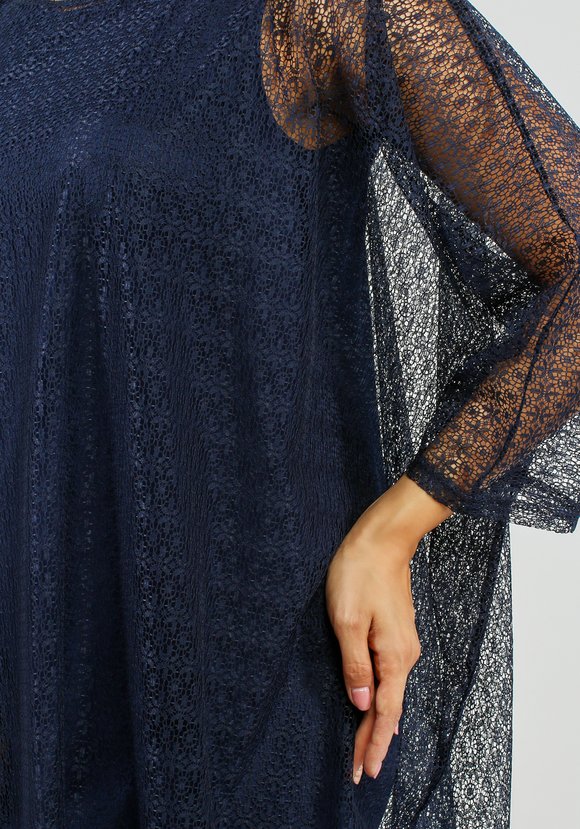 Комплект: платье и свободная накидка шир.  580, рис. 5