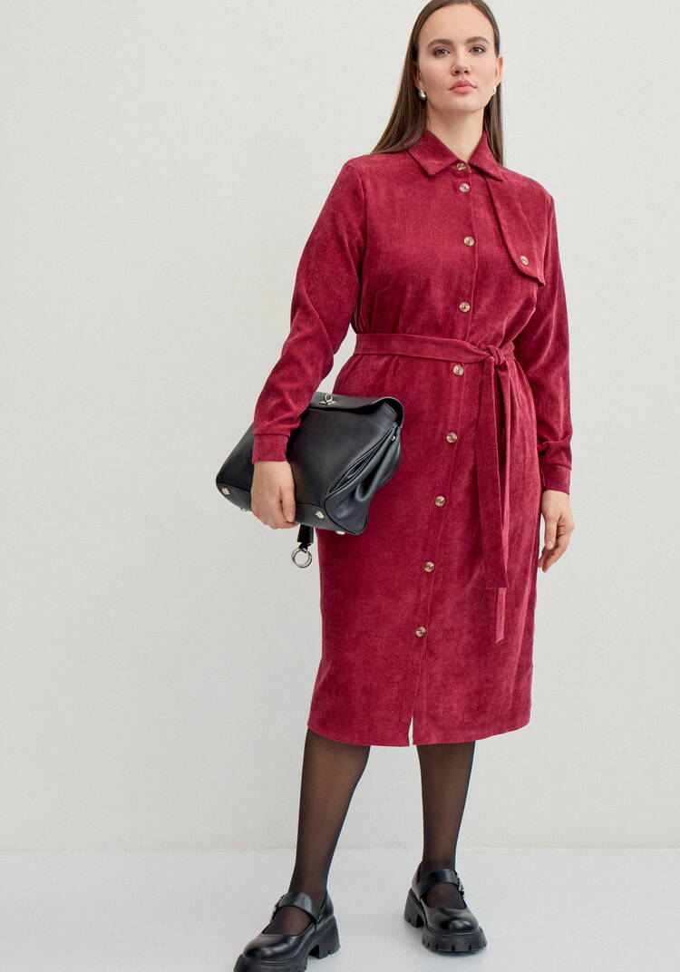 Платье-рубашка шир.  750, рис. 31