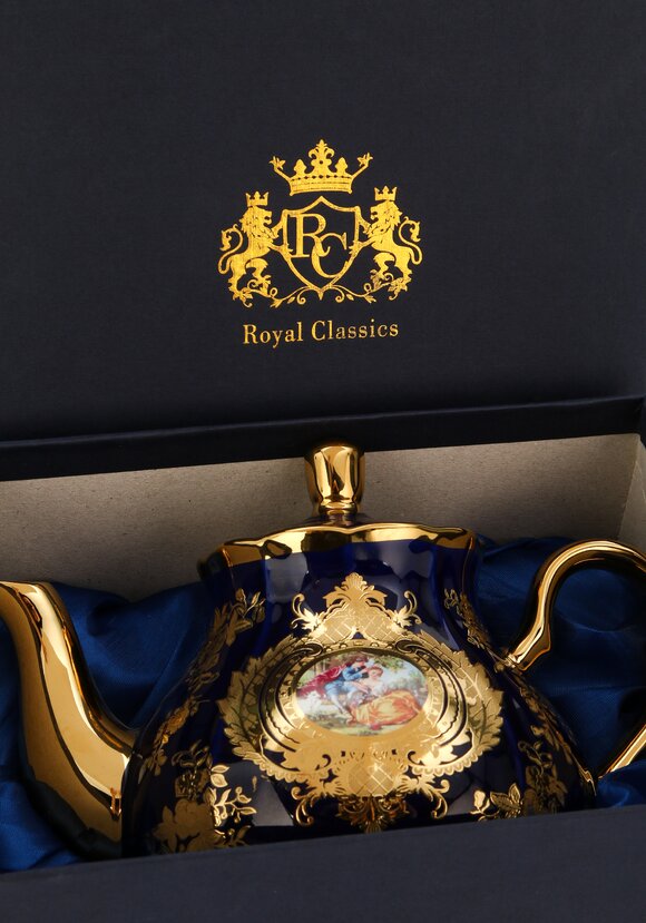 Чайник заварочный Влюблённая пара шир.  580, рис. 6