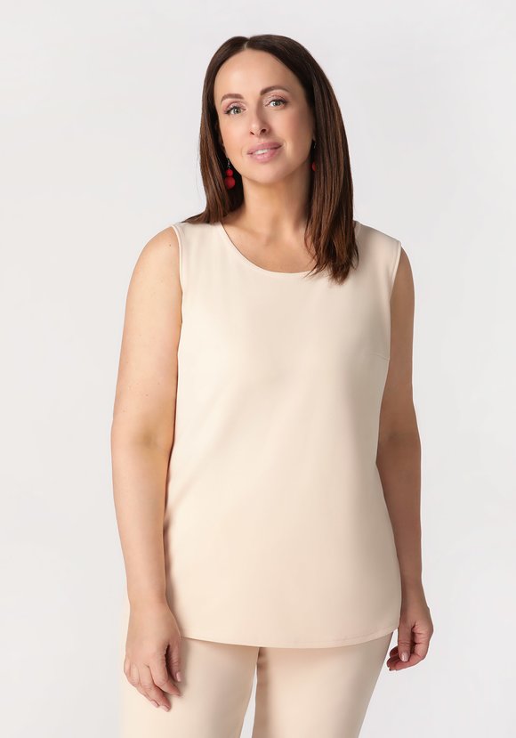 Топ женский из трикотажа Эльвира шир.  580, рис. 1