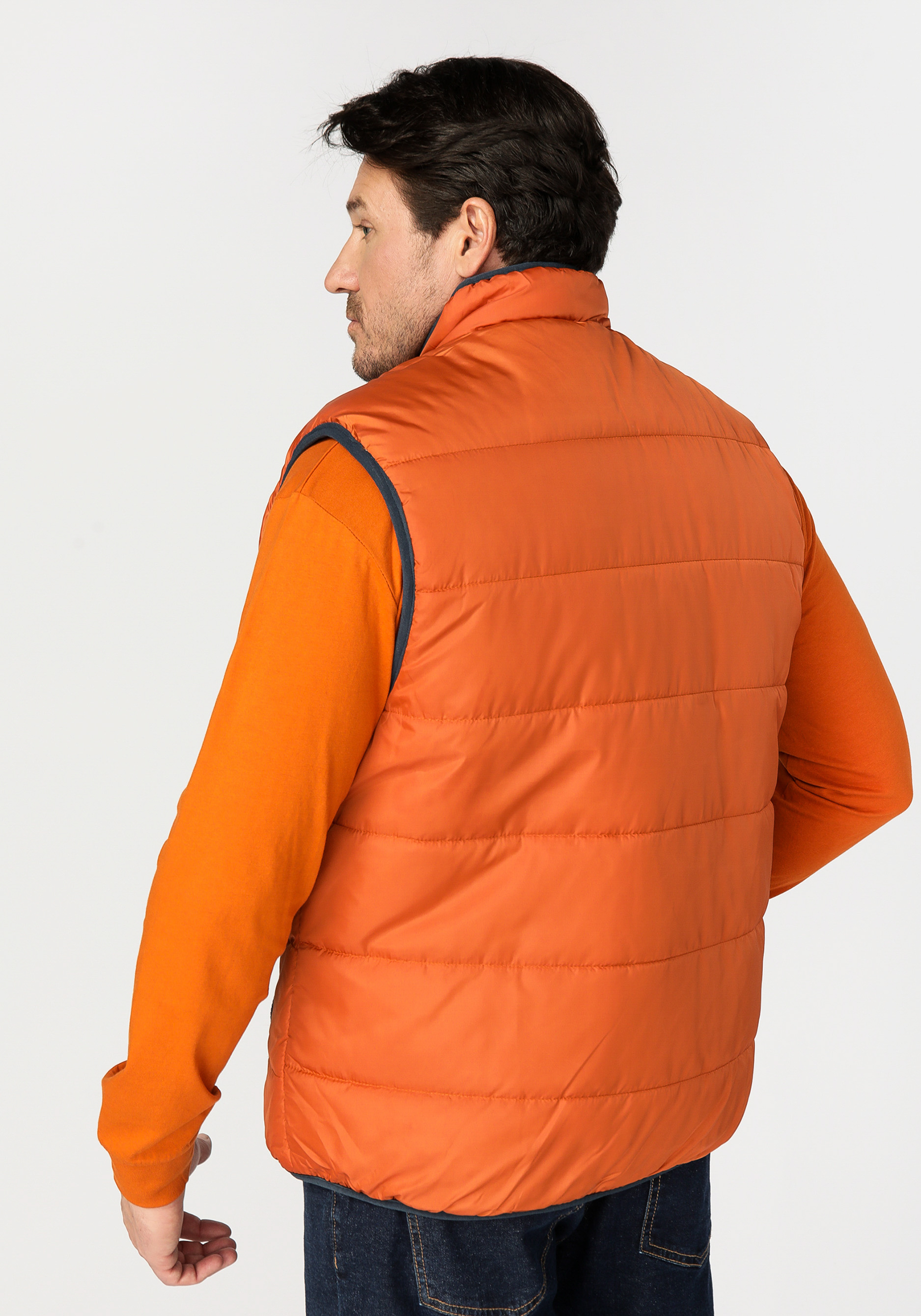Двусторонний жилет "Патрик" Atlas for men, размер 46-48, цвет оранжевый - фото 5