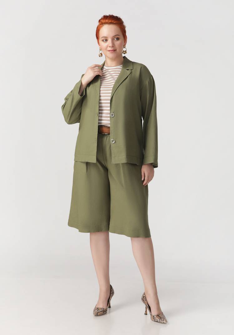 Пиджак с английским воротником и поясом шир.  750, рис. 11