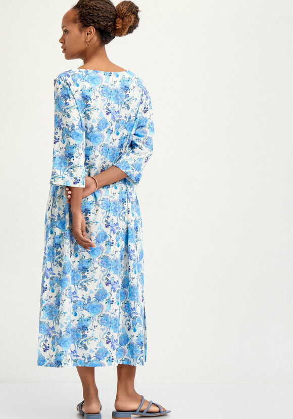 Платье свободного кроя изо льна шир.  580, рис. 3