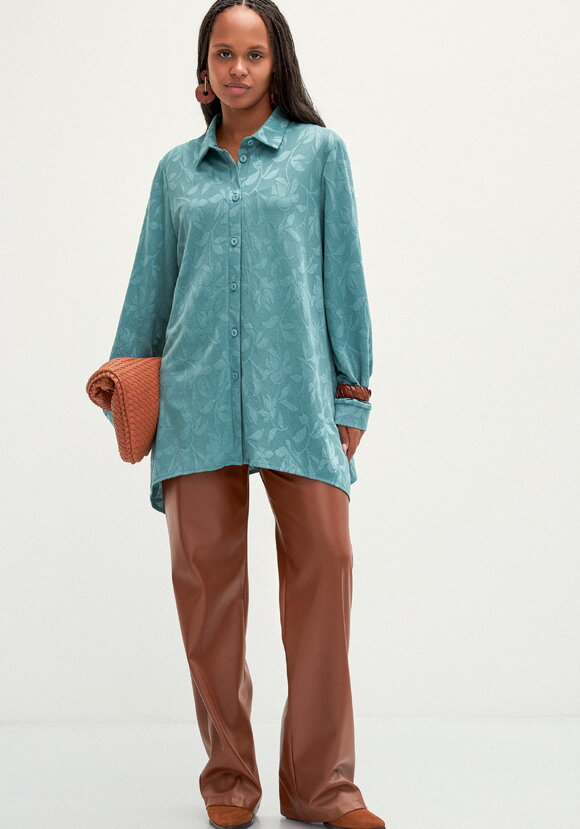 Туника трикотажная с жаккардовым рисунком шир.  580, рис. 8