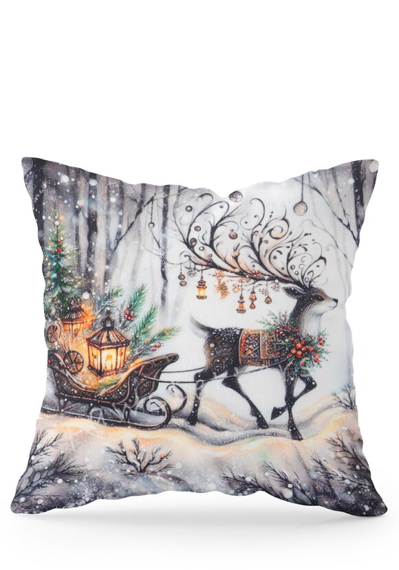 Наволочка декоративная Новый год, 2 шт. шир.  580, рис. 2