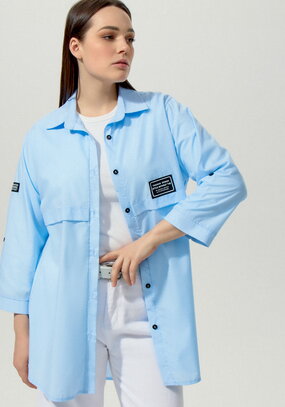 Рубашка с патами на рукаве Джоан