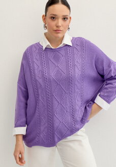 Джемпер женский свободного облегания